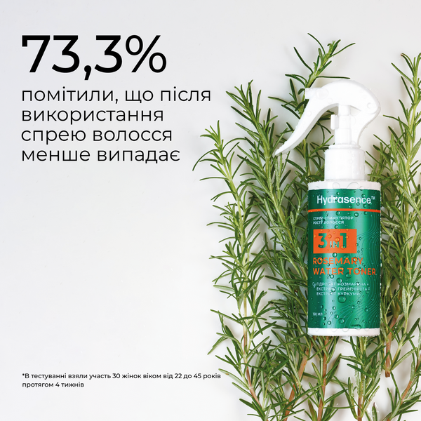 Спрей-стимулятор росту волосся 3в1 Hydrasence 150 мл HSHL0005 фото