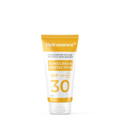 Сонцезахисний крем для обличчя ТМ Hydrasense SPF 30, 50 мл HSHL0061 фото